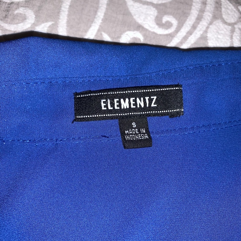 Elementz blue button down shirt - Picture 10 of 14